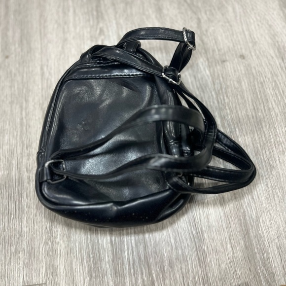 Black Mini Backpack - Picture 4 of 5
